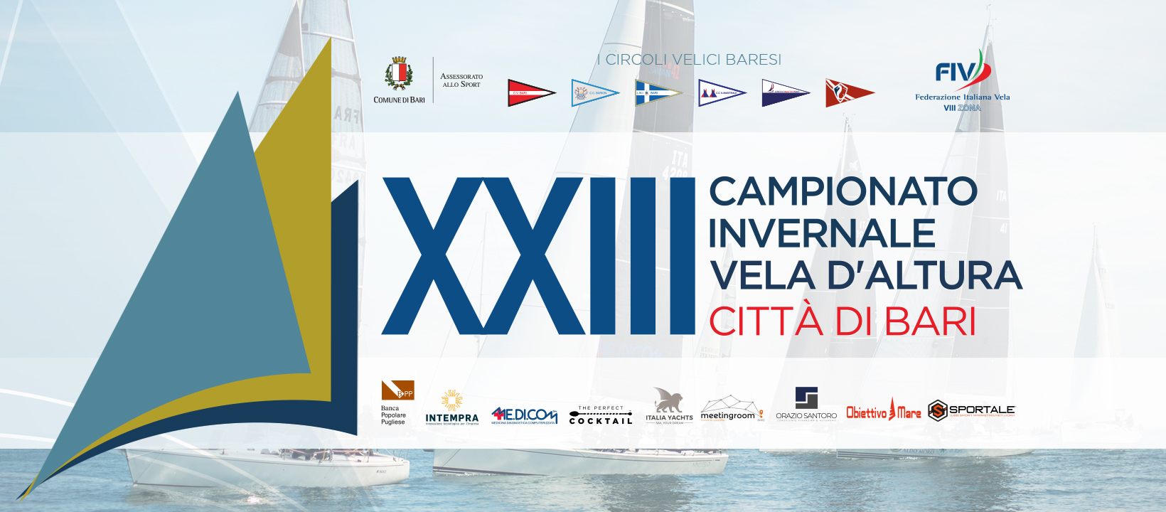 Si torna in acqua con la XXIII edizione del Campionato Invernale Vela d’Altura Città di Bari